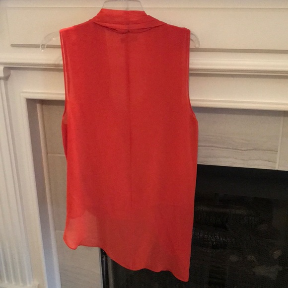 Vince Camuto sleeveless blouse/ asymmetrical tunic - Picture 4 of 4